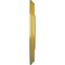 Ekena Millwork Bradford Ceiling Medallion (Fits Canopies up to 4 3/8"), 18 1/8"OD x 3 3/4"ID x 1 1/8"P, Rich Gold CM18BRRGS - alternate 2